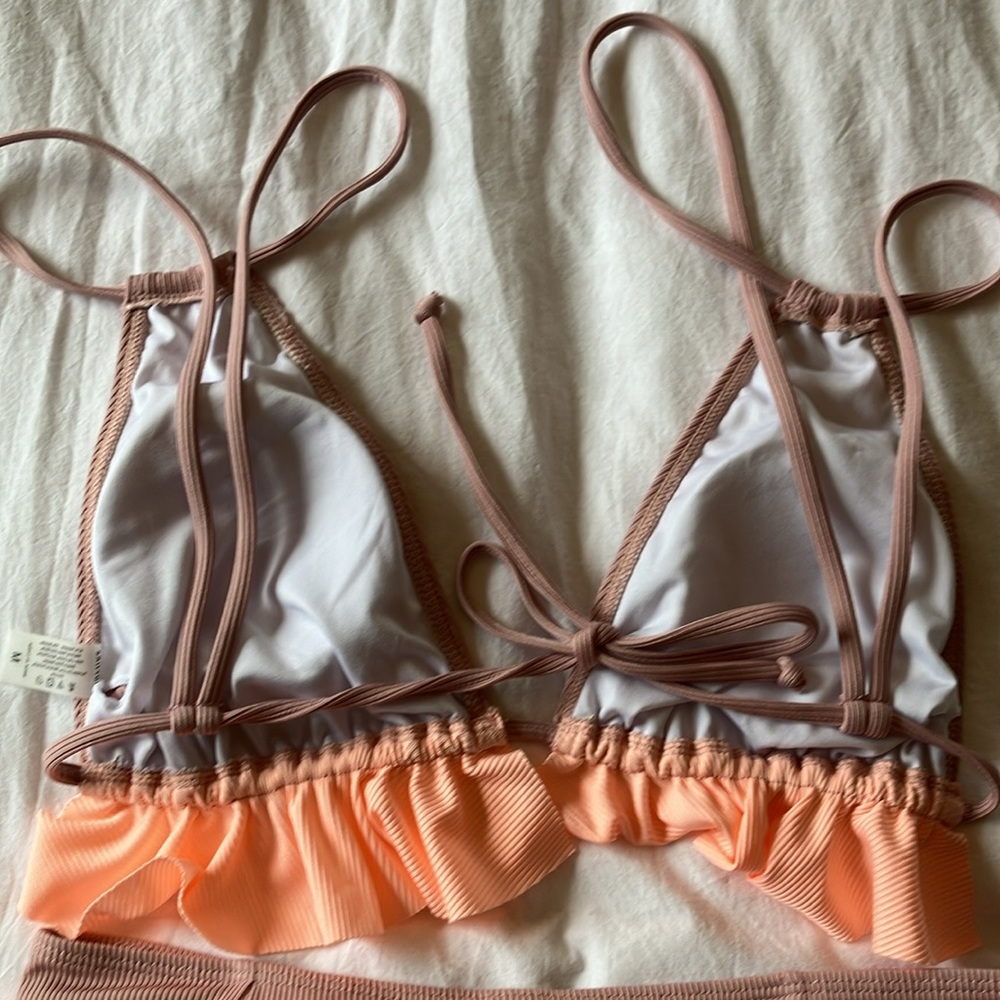 Sportlike Pink Ruffle Bikini - Picture 6 of 9